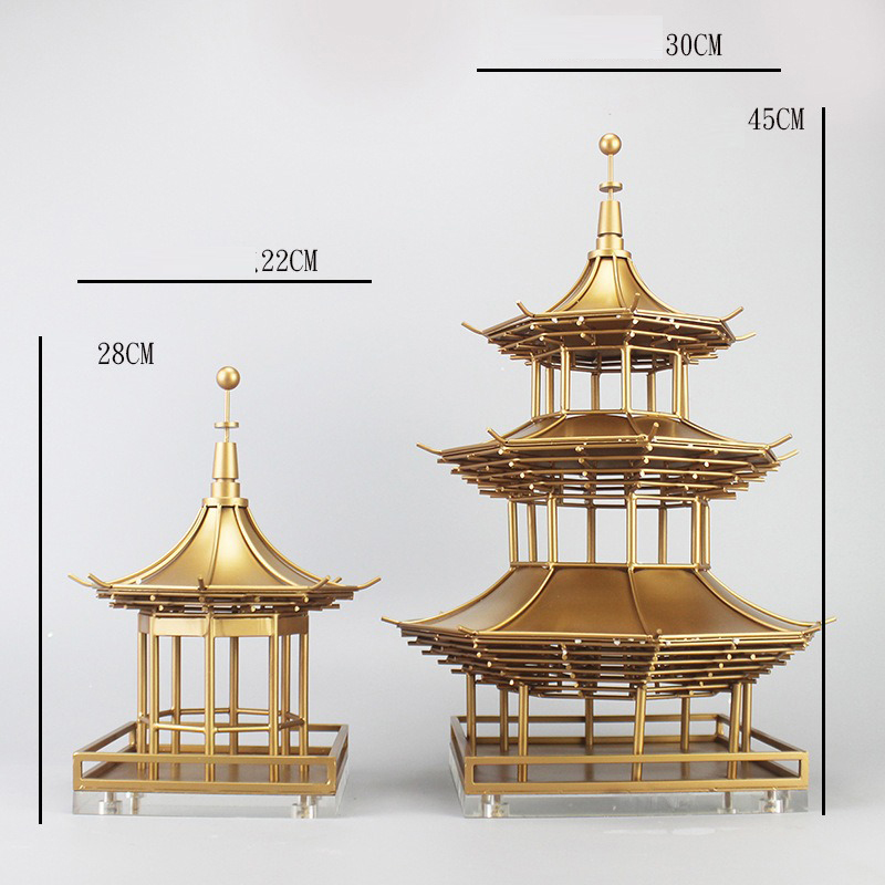 decor de ban mo hinh thap