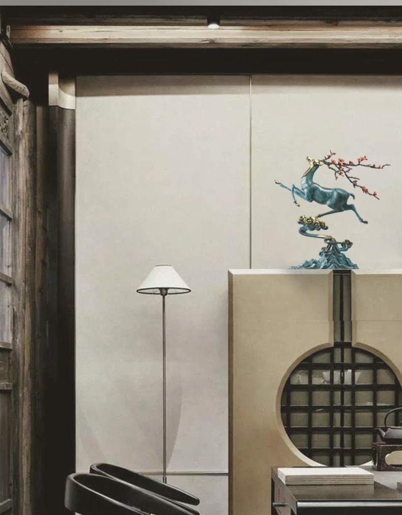 Tượng hươu trang trí