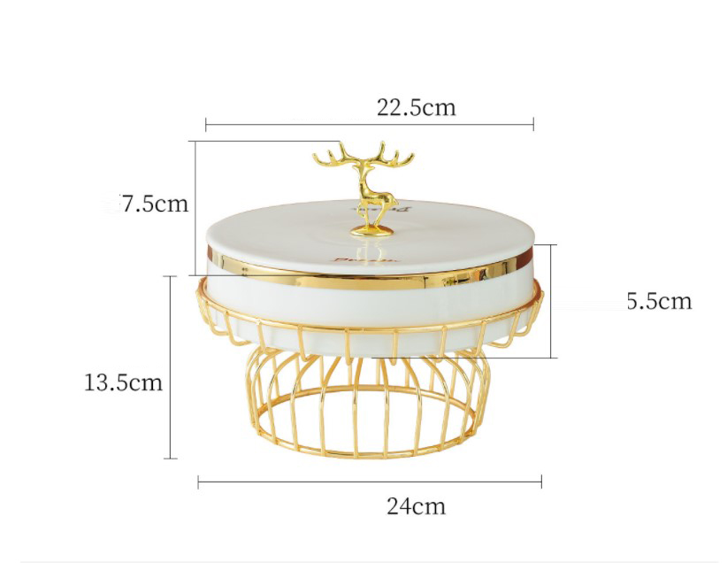 khay dung banh keo dep