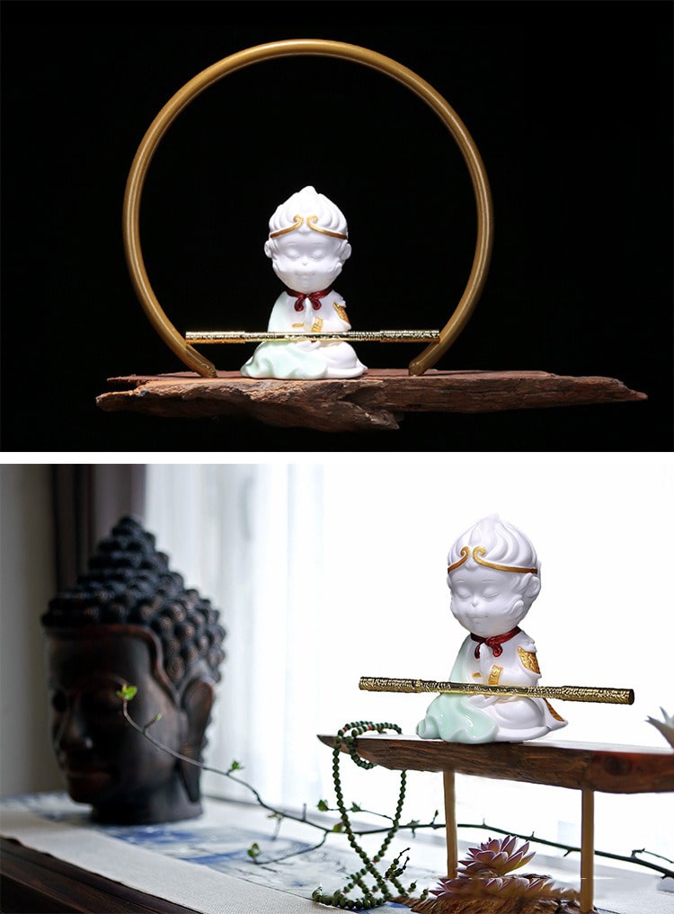 Phụ kiện trang trí oto Monkey King phong thủy