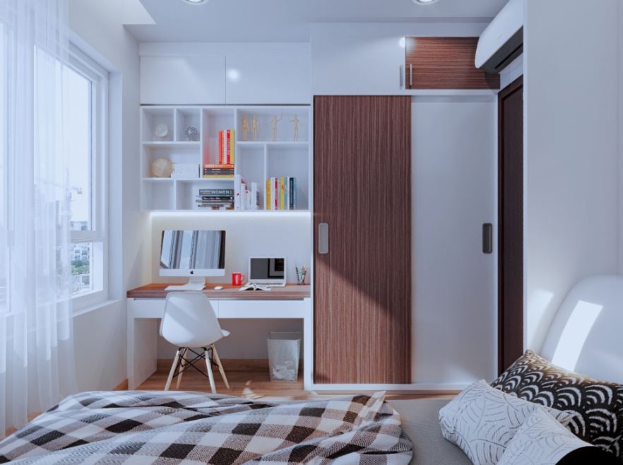 Phòng ngủ nhỏ xinh trong kích thước 3x3m sẽ giúp bạn có một không gian nghỉ ngơi ấm cúng. Bố trí sao cho phù hợp với diện tích, từ việc lựa chọn giường ngủ, tủ đồ đến bàn làm việc, đều cần được cân nhắc kỹ lưỡng. Với những gợi ý thiết kế tinh tế, bạn sẽ có một phòng ngủ nhỏ trở nên sang trọng hơn bao giờ hết.